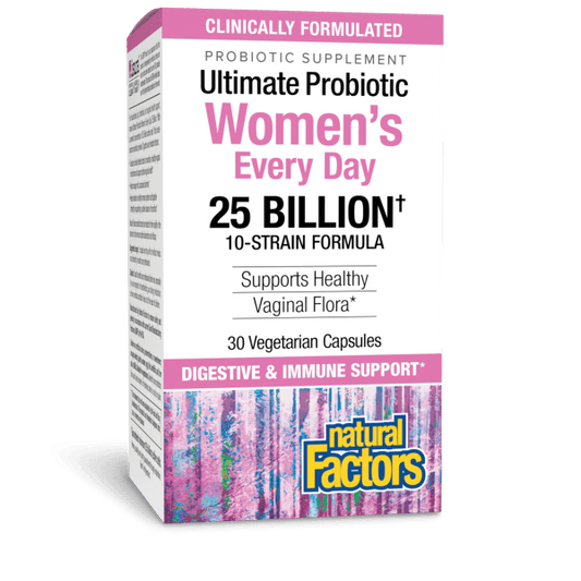 Ultimate Probiotic Women's Every Day  25 Billion  30 Vegetarian Capsules, image-hi-res