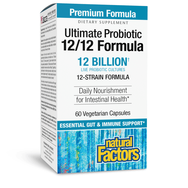 Ultimate Probiotic 12/12 Formula  12 Billion  60 Vegetarian Capsules, image-hi-res