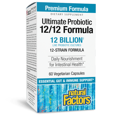 Ultimate Probiotic 12/12 Formula  12 Billion  60 Vegetarian Capsules, image-hi-res