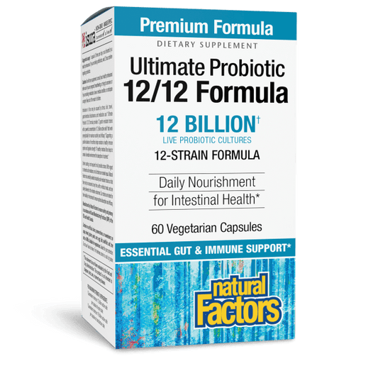 Ultimate Probiotic 12/12 Formula  12 Billion  60 Vegetarian Capsules, image-hi-res
