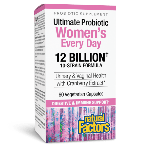 Ultimate Probiotic Women's Every Day  12 Billion  60 Vegetarian Capsules, image-hi-res