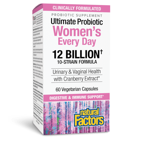 Ultimate Probiotic Women's Every Day  12 Billion  60 Vegetarian Capsules, image-hi-res