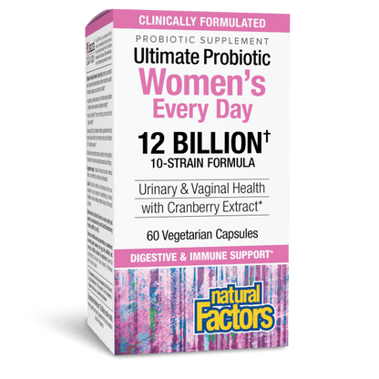 Ultimate Probiotic Women's Every Day  12 Billion  60 Vegetarian Capsules, image-hi-res