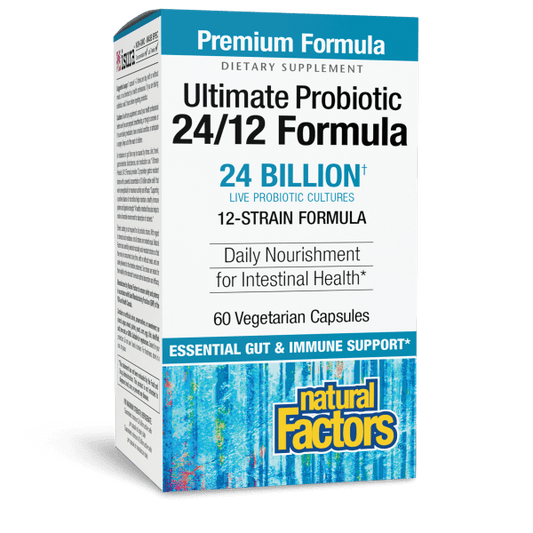 Ultimate Probiotic 24/12 Formula  24 Billion  60 Vegetarian Capsules, image-hi-res