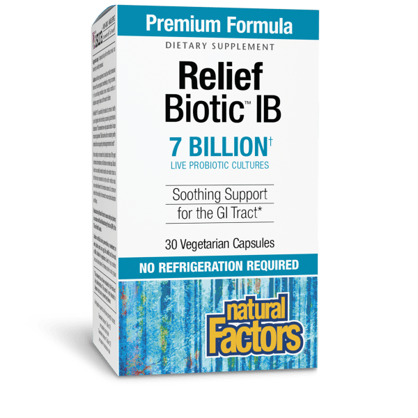 ReliefBiotic™ IB  7 Billion  30 Vegetarian Capsules, image-hi-res