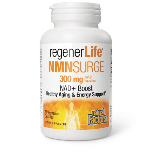 NMNSurge NAD+ Boost  300 mg  60 Vegetarian Capsules, image-hi-res