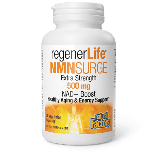 NMN Surge NAD+ Boost  500 mg  30 Vegetarian Capsules, image-hi-res