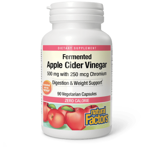 Apple Cider Vinegar & Chromium  500 mg / 250 mcg  90 Vegetarian Capsules, image-hi-res
