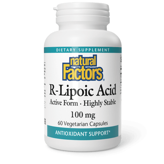 R-Lipoic Acid  100 mg  60 Vegetarian Capsules, image-hi-res