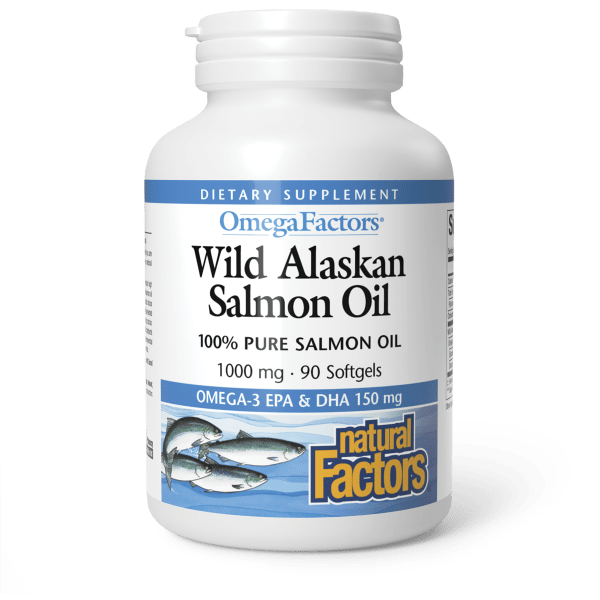 Wild Alaskan Salmon Oil  1,000 mg  90 Softgels, image-hi-res