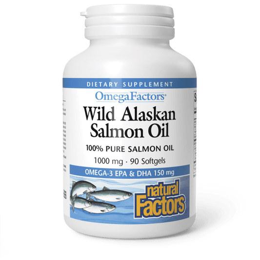 Wild Alaskan Salmon Oil  1,000 mg  90 Softgels, image-hi-res
