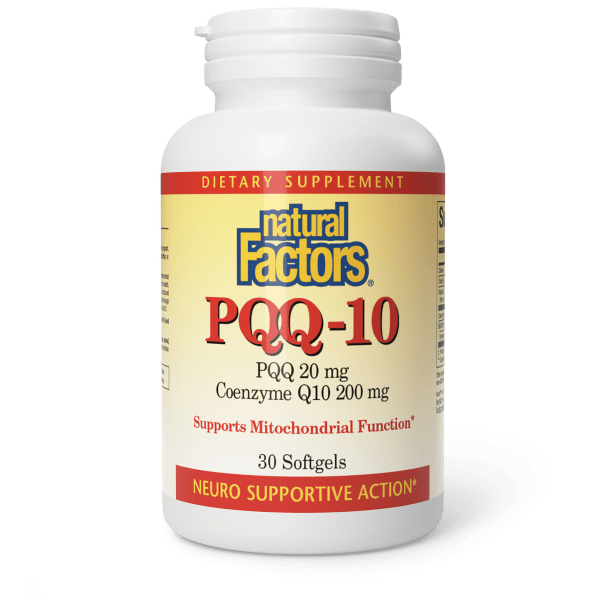 PQQ-10  PQQ 20 mg / CoQ10 200 mg  30 Softgels, image-hi-res
