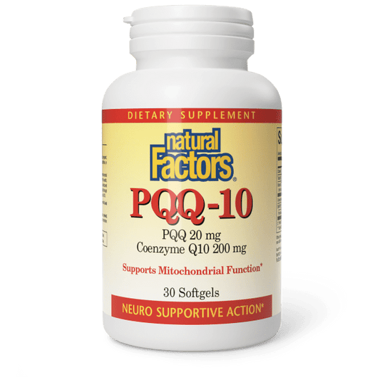 PQQ-10  PQQ 20 mg / CoQ10 200 mg  30 Softgels, image-hi-res