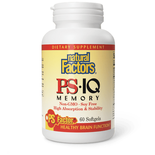 PS-IQ Memory  25 mg  60 Softgels, image-hi-res