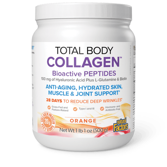 Total Body Collagen™️ Bioactive Peptides Powder   1.1 lb Powder Orange, image-hi-res