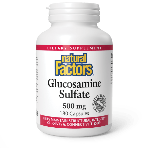 Glucosamine Sulfate  500 mg  180 Capsules, image-hi-res