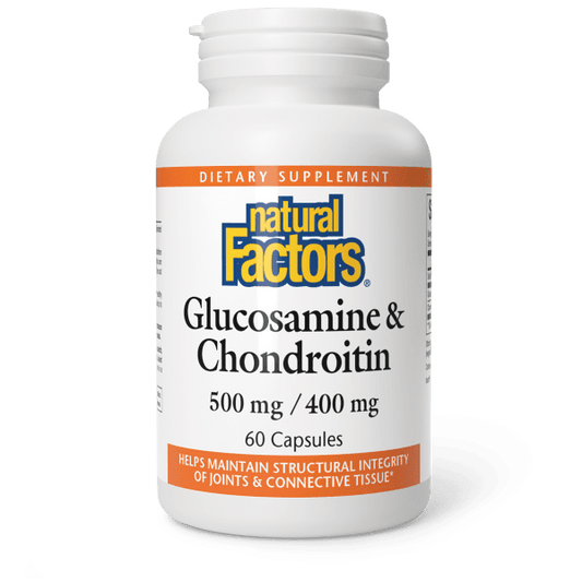 Glucosamine & Chondroitin  500 mg / 400 mg  60 Capsules, image-hi-res
