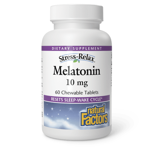 Melatonin  10 mg  60 Chewable Tablets Tropical, image-hi-res