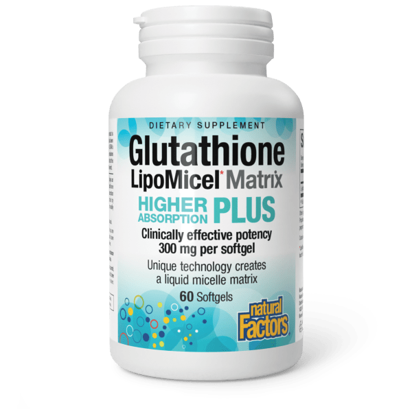 Glutathione LipoMicel Matrix  300 mg  60 Softgels, image-hi-res