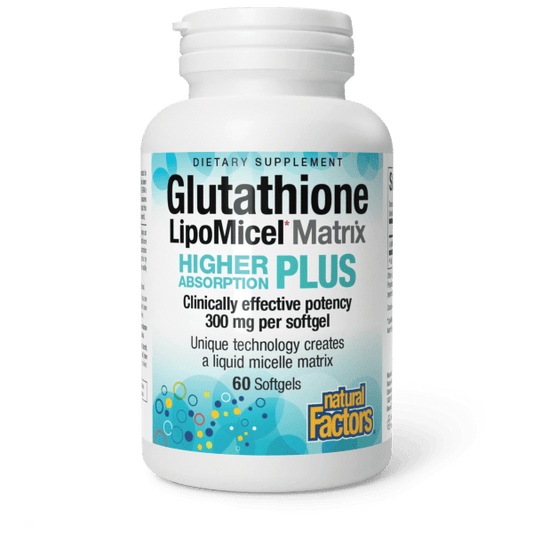 Glutathione LipoMicel Matrix  300 mg  60 Softgels, image-hi-res