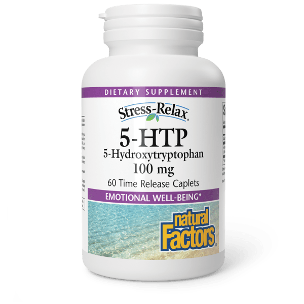5-HTP  100 mg  60 Timed-release Caplets, image-hi-res
