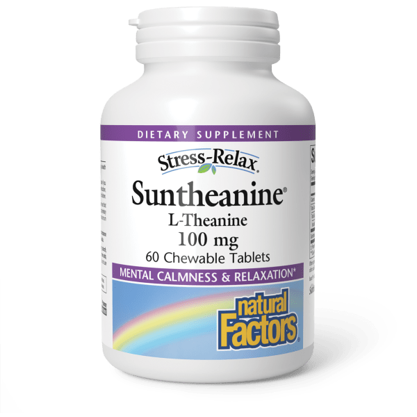 Suntheanine®  100 mg  60 Chewable Tablets Tropical, image-hi-res