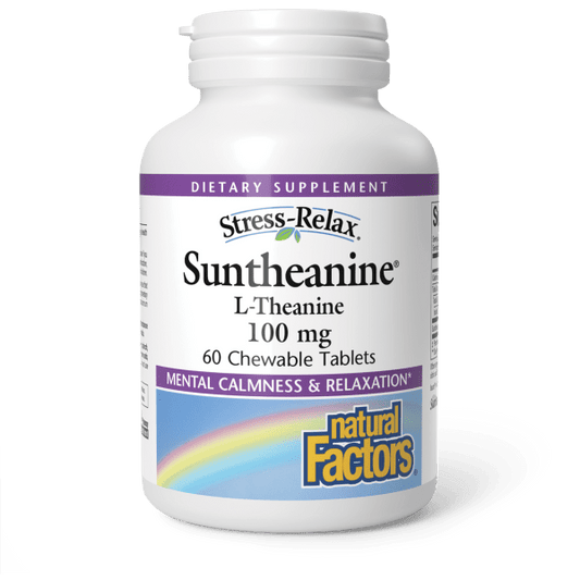 Suntheanine®  100 mg  60 Chewable Tablets Tropical, image-hi-res