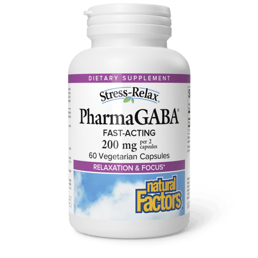 PharmaGABA®  100 mg  60 Vegetarian Capsules, image-hi-res