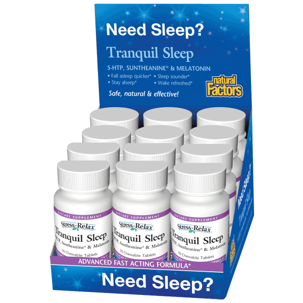 Tranquil Sleep®   12 Chewable Tablets Tropical, image-hi-res