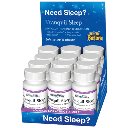 Tranquil Sleep®   12 Chewable Tablets Tropical, image-hi-res