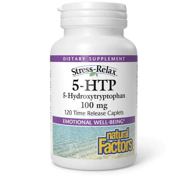 5-HTP  100 mg  120 Timed-release Caplets, image-hi-res