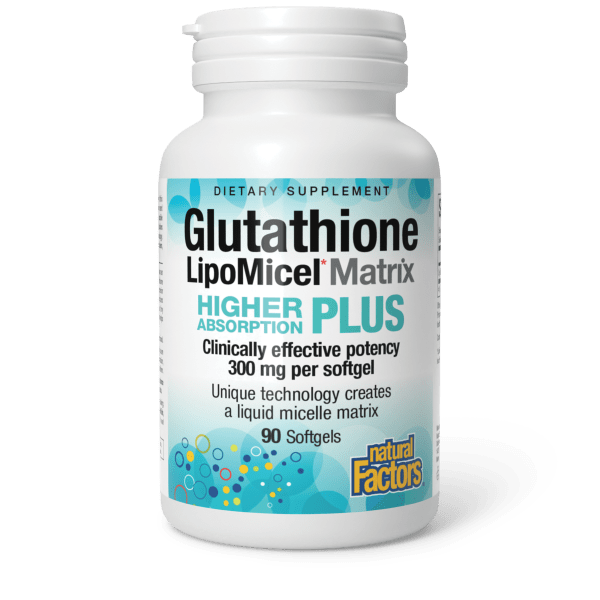 Glutathione LipoMicel Matrix  300 mg  90 Softgels, image-hi-res