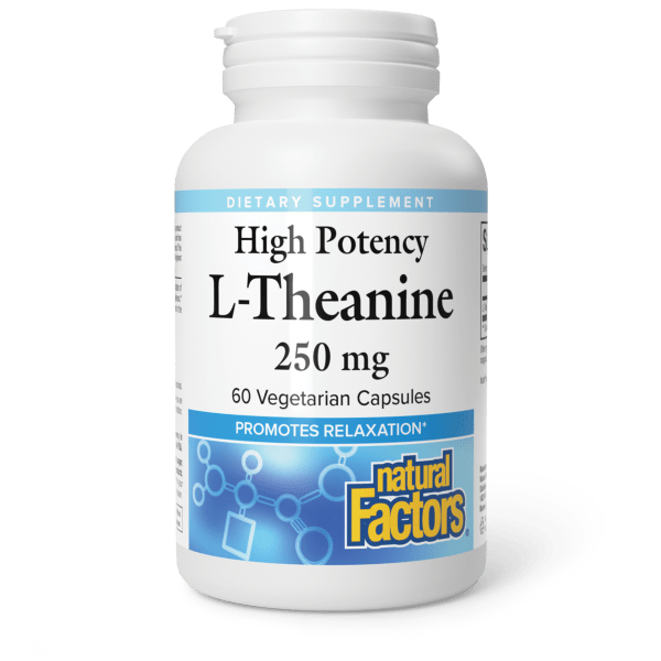 High Potency L-Theanine  250 mg  60 Vegetarian Capsules, image-hi-res