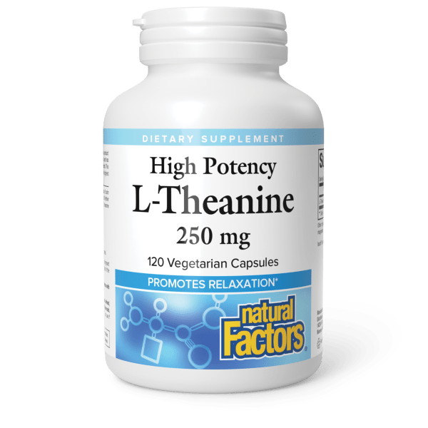 High Potency L-Theanine  250 mg  120 Vegetarian Capsules, image-hi-res