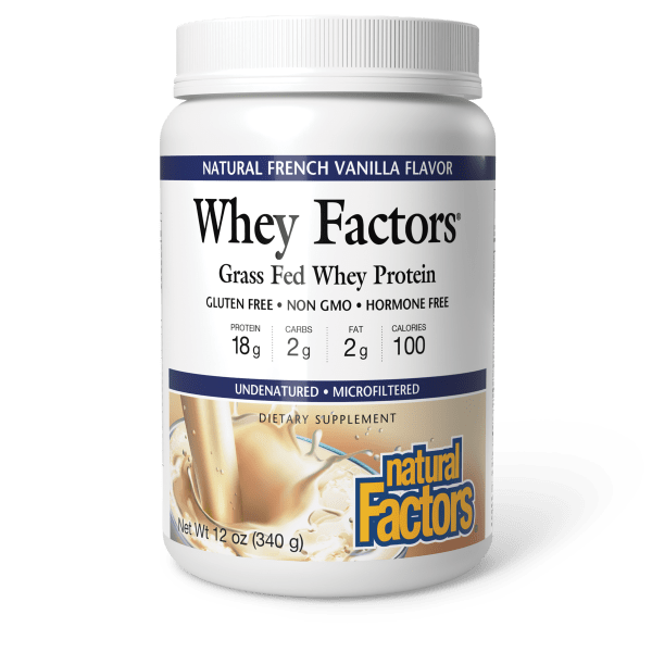 Grass Fed Whey Protein   12 oz Powder French Vanilla, image-hi-res