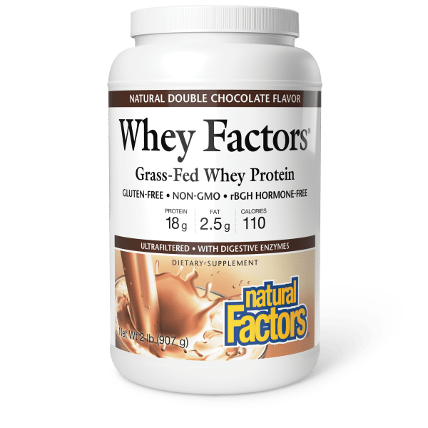 Grass-Fed Whey Protein   2 lb Powder Double Chocolate, image-hi-res