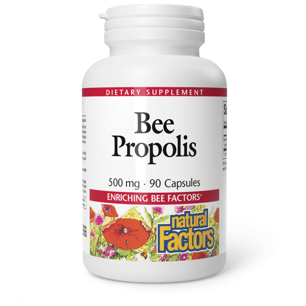 Bee Propolis Extract  500 mg  90 Capsules, image-hi-res