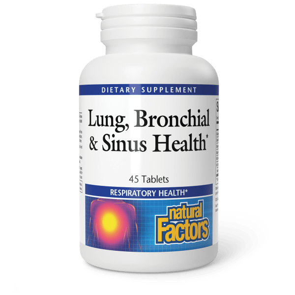 Lung, Bronchial & Sinus Health   45 Tablets, image-hi-res