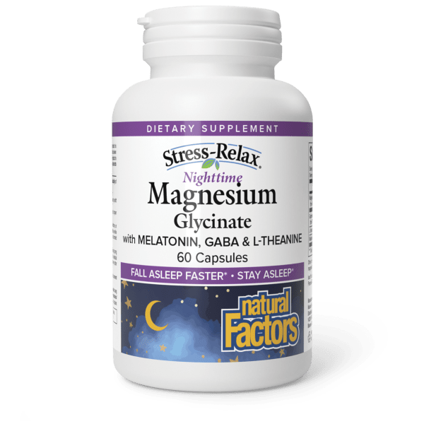 Nighttime Magnesium Glycinate   60 Capsules, image-hi-res