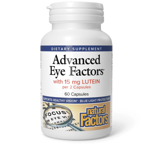 Advanced Eye Factors® with 15 mg lutein  15 mg  60 Capsules, image-hi-res