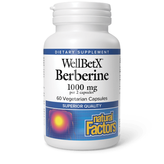 Berberine  1000 mg per two caps  60 Vegetarian Capsules, image-hi-res