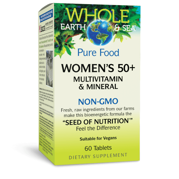 Whole Earth Sea® Women's 50+ Multivitamin Mineral Tablets