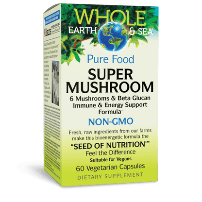 Super Mushroom   60 Vegetarian Capsules, image-hi-res