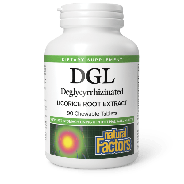 DGL Deglycyrrhizinated Licorice Chewable Tablets