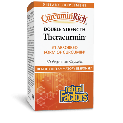 Double Strength Theracurmin  60 mg  60 Vegetarian Capsules, image-hi-res