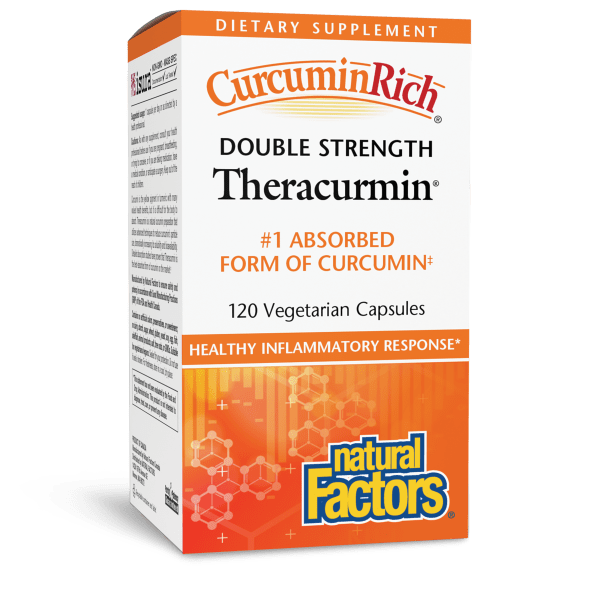 Double Strength Theracurmin  60 mg  120 Vegetarian Capsules, image-hi-res