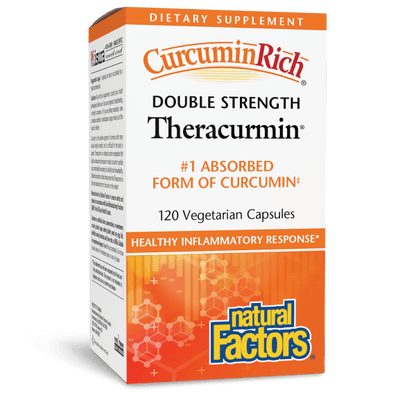 Double Strength Theracurmin  60 mg  120 Vegetarian Capsules, image-hi-res