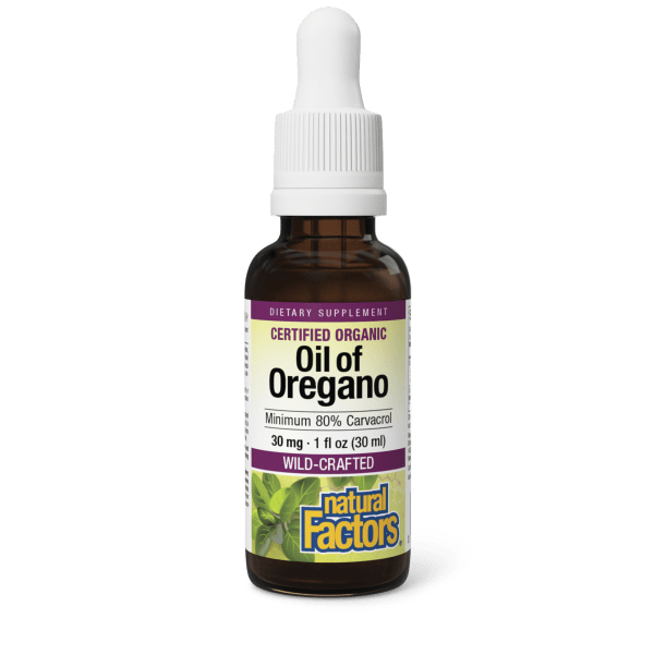 Oil of Oregano 80% Carvacrol Certified Organic  30 mg  1 fl oz Liquid, image-hi-res