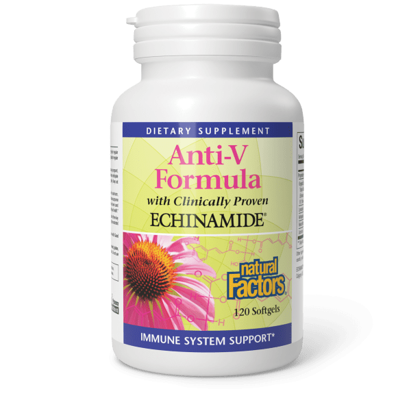 Anti-V Formula with clinically proven ECHINAMIDE®   120 Softgels, image-hi-res