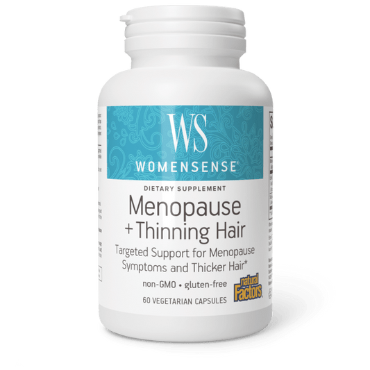 WomenSense Menopause + Thinning Hair   60 Vegetarian Capsules, image-hi-res